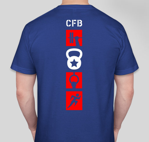 CrossFit Bolling T-Shirt Fundraiser - unisex shirt design - back