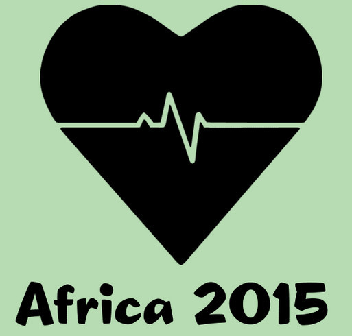 Leah's Medical Mission Trip to Africa shirt design - zoomed
