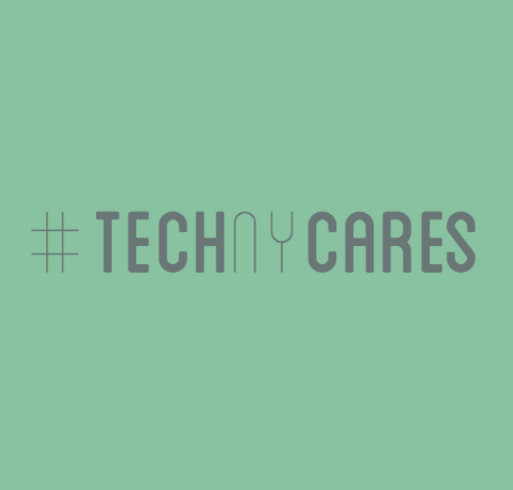 #TechNYCares for New York Cares Day Spring Cleanup shirt design - zoomed