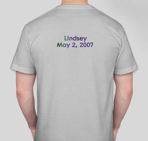 Recycle Yourself, Support Lindsey's Wish to Breathe Fundraiser - unisex shirt design - back