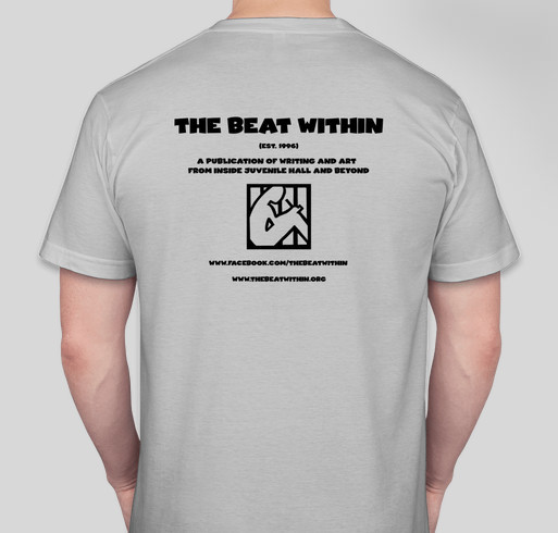 The Beat Within Fundraiser Fundraiser - unisex shirt design - back
