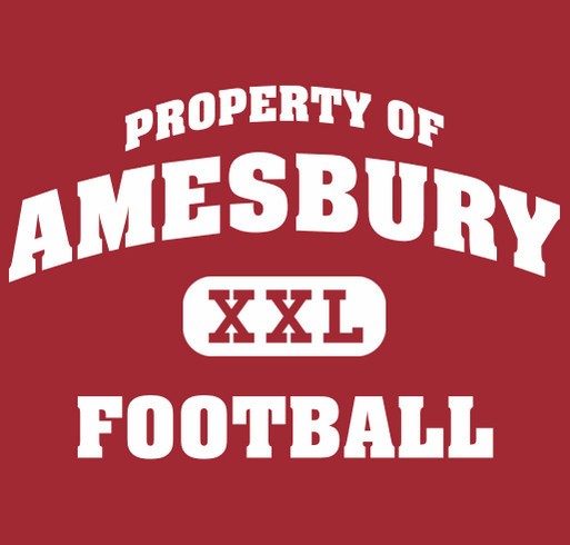 Amesbury Jets Youth Football & Cheer Property of Shirts & Hoodie shirt design - zoomed