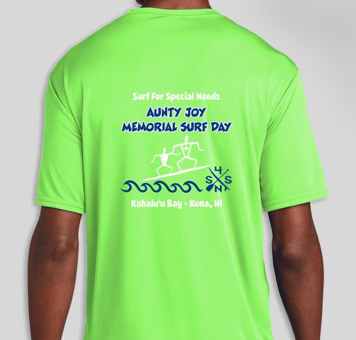 2024 S4SN Aunty Joy Mills Memorial Surf Day Fundraiser - unisex shirt design - back