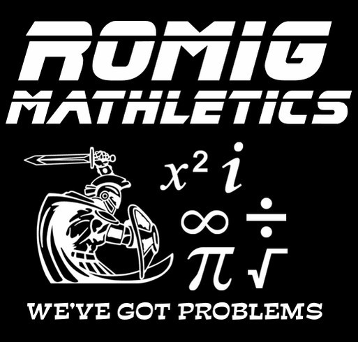 Romig Mathlete Gear! shirt design - zoomed