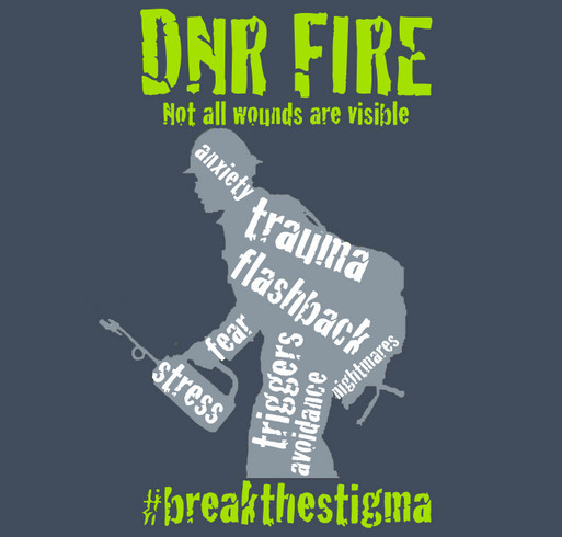 2026 #BREAKTHESTIGMA Campaign shirt design - zoomed