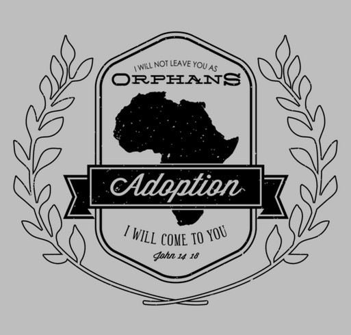 Logan & Nikki's Ugandan Adoption Fundraiser! shirt design - zoomed