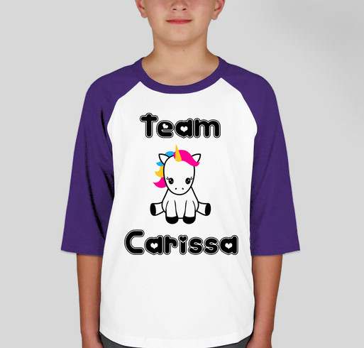 Carissa Needs a New Liver! Fundraiser - unisex shirt design - front