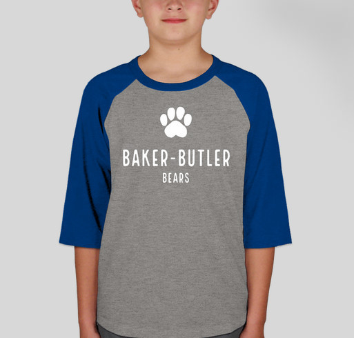 Baker-Butler Bears Fundraiser! Fundraiser - unisex shirt design - front