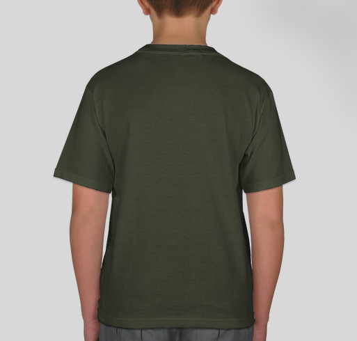 Angelo's Army Fundraiser - unisex shirt design - back