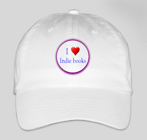 Indie Reads Hats Fundraiser - unisex shirt design - front