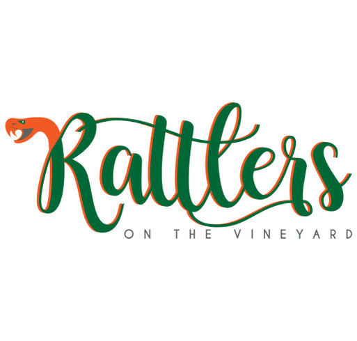 Rattlers on the Vineyard - Hat shirt design - zoomed