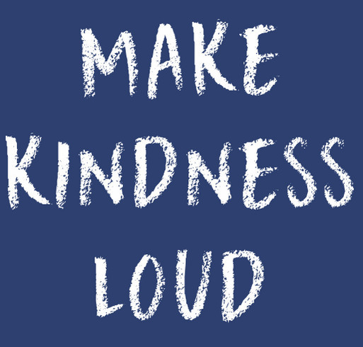 Make Kindness Loud with St. Andrew's Episcopal Church, Hanover MA shirt design - zoomed