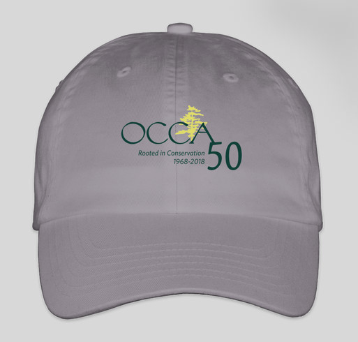 We're 50! Help us celebrate by flying your OCCA 50th anniversary colors! Fundraiser - unisex shirt design - front
