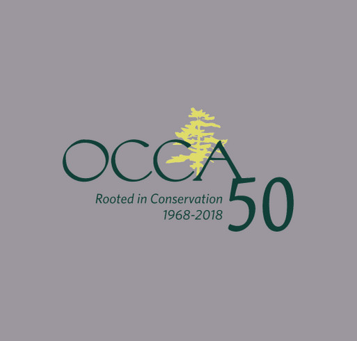 We're 50! Help us celebrate by flying your OCCA 50th anniversary colors! shirt design - zoomed