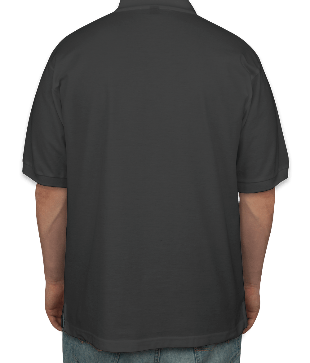 EAW POLO FUNDRAISER Fundraiser - unisex shirt design - back