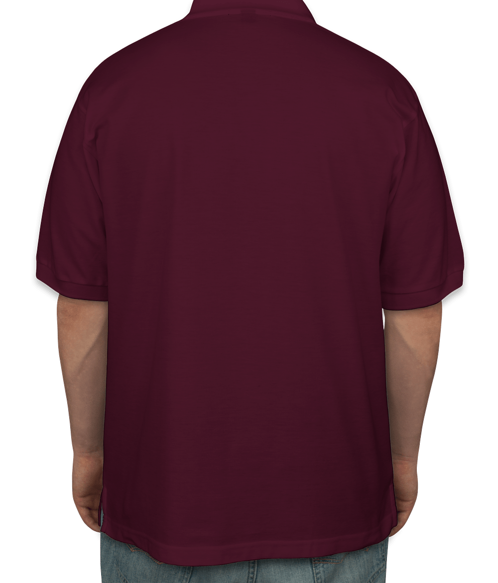 EAW POLO FUNDRAISER Fundraiser - unisex shirt design - back