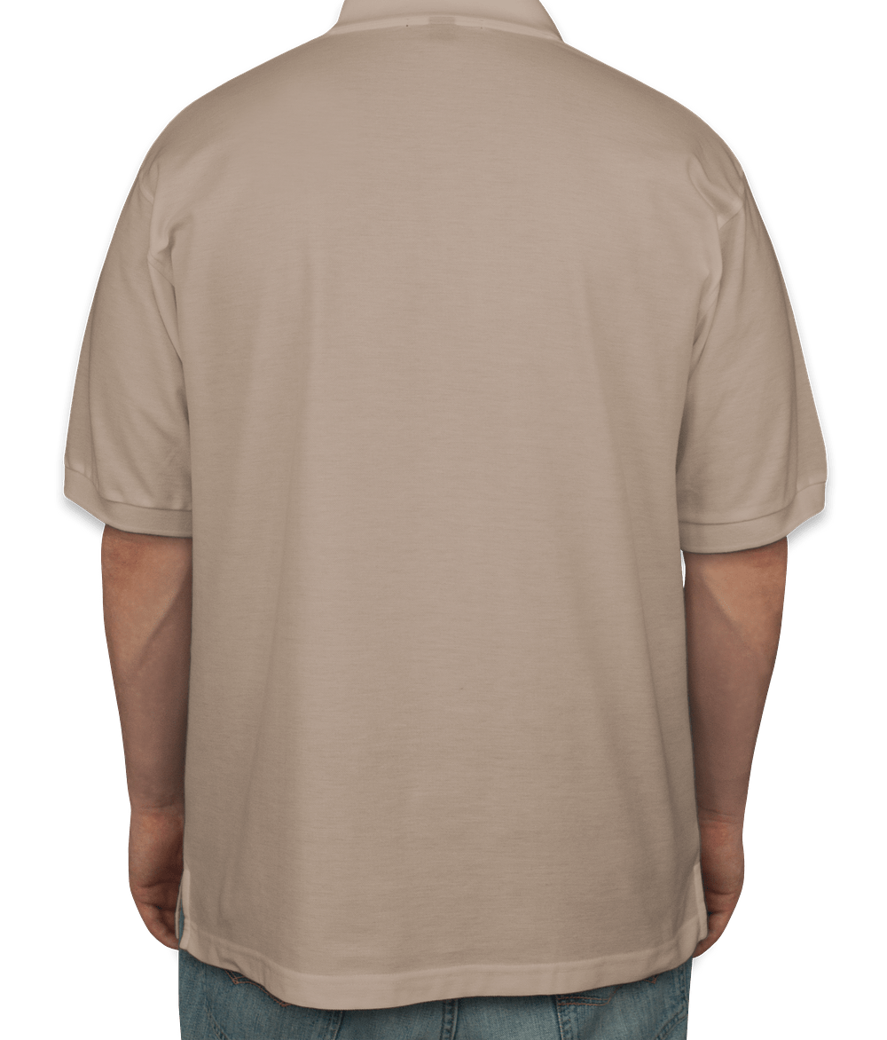 EAW POLO FUNDRAISER Fundraiser - unisex shirt design - back