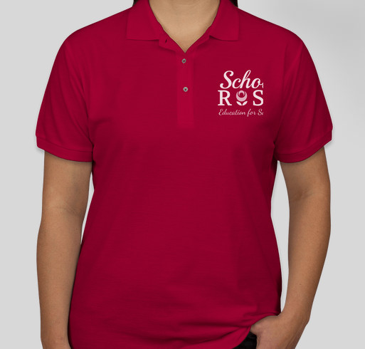 2019-2020 Schola Rosa Polos Fundraiser - unisex shirt design - front