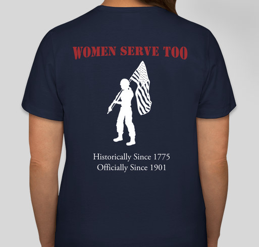 Fighting Veteran Homelessness -- One Shirt at a Time! Fundraiser - unisex shirt design - back