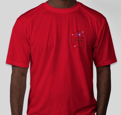 NSDAR Junior Membership 5k - Remember the Ladies Fundraiser - unisex shirt design - front