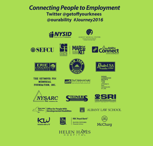 Journey 2016 - Building Employment Opportunities in New York shirt design - zoomed