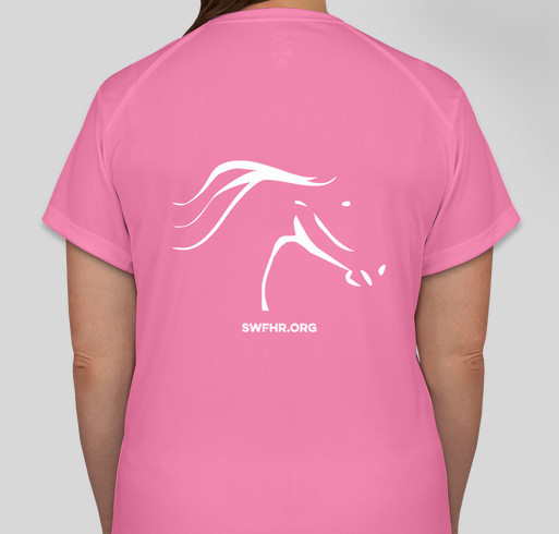 Logo’d performance shirts – SWFHR 005 Fundraiser - unisex shirt design - back