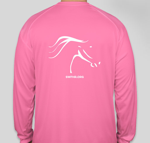 Logo’d performance shirts – SWFHR 005 Fundraiser - unisex shirt design - back