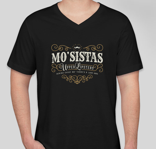 Lipsters Mo' Sistas 2013 Fundraiser - unisex shirt design - front
