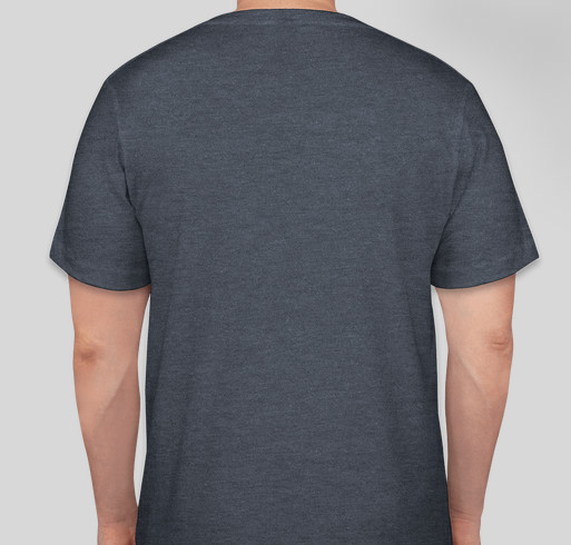 The Heart Remembers - END Alzheimer's (In Memory of Paul Chaney) Fundraiser - unisex shirt design - back