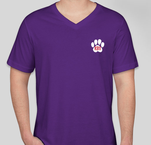 K911 Spring 2023 Fundraiser - unisex shirt design - front