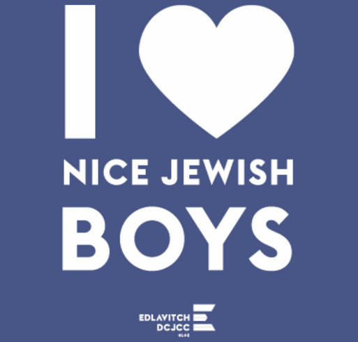 I ❤️ Nice Jewish Boys shirt design - zoomed