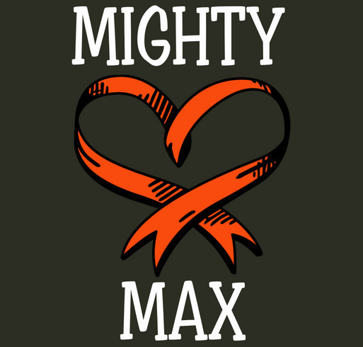 Mighty Max shirt design - zoomed