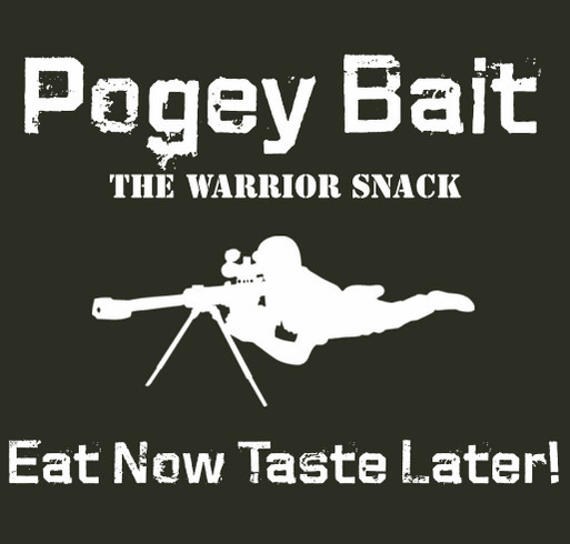 Pogey Bait Snacks shirt design - zoomed