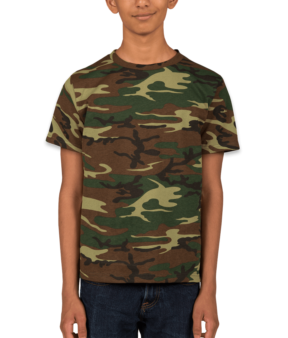 cat camouflage t shirt