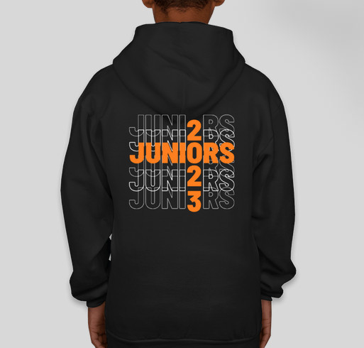 OMHS 2023 Junior hoodie Fundraiser - unisex shirt design - back