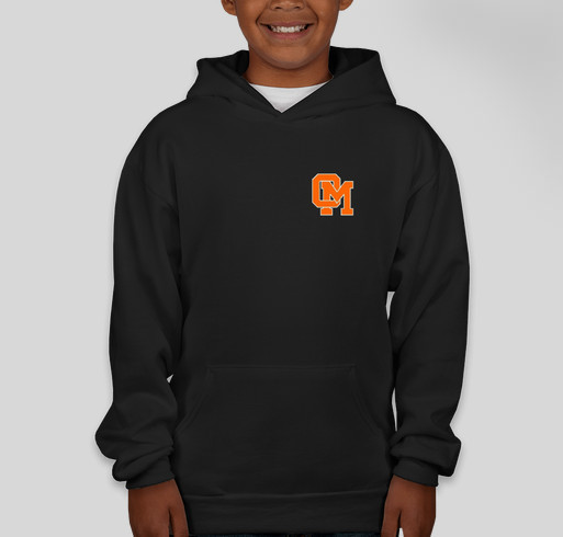 OMHS 2023 Junior hoodie Fundraiser - unisex shirt design - front