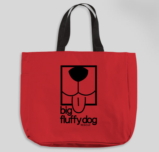 Big Fluffy Dog Rescue Fundraiser - unisex shirt design - front