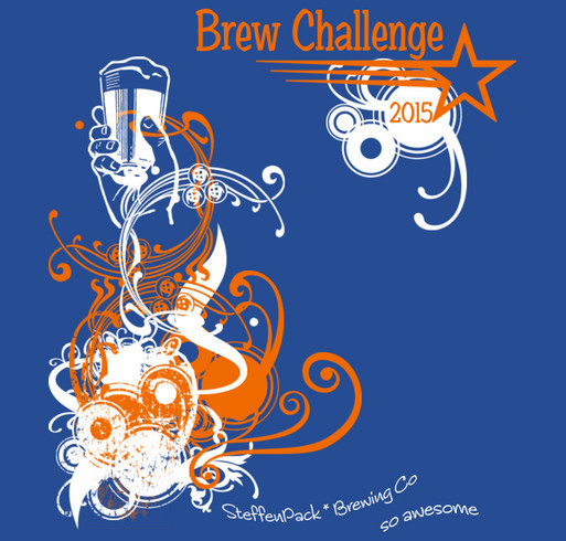 Brew Challenge 2015 shirt design - zoomed