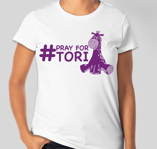 #Pray for Tori Fundraiser - unisex shirt design - front