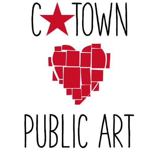 Ctown Public ART Project shirt design - zoomed