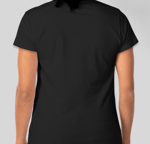 The Striding Dead Fundraiser - unisex shirt design - back