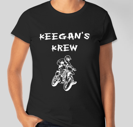 Keegan McDade's Battle with Acute Lymphoblastic Leukemia Fundraiser - unisex shirt design - front