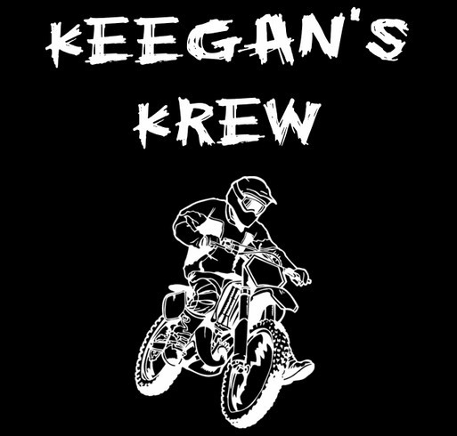 Keegan McDade's Battle with Acute Lymphoblastic Leukemia shirt design - zoomed