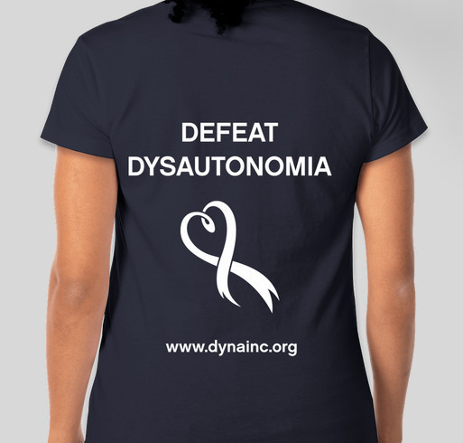 2016 Dysautonomia Awareness Month Fundraiser Fundraiser - unisex shirt design - back