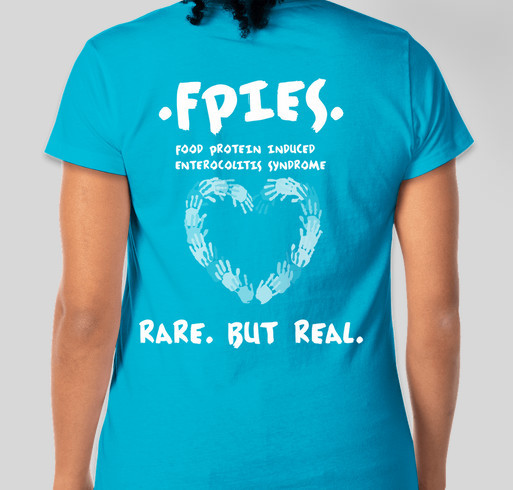 Fpies Awareness Fundraiser - unisex shirt design - back
