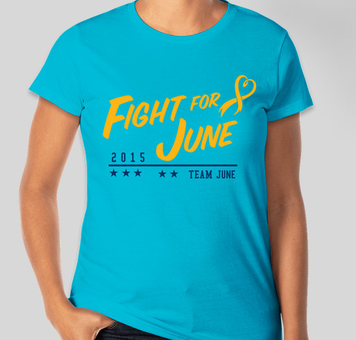 June Fundraiser - unisex shirt design - front