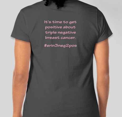 Erin's Breast Cancer Fundraiser Benefiting Bright Pink Fundraiser - unisex shirt design - back