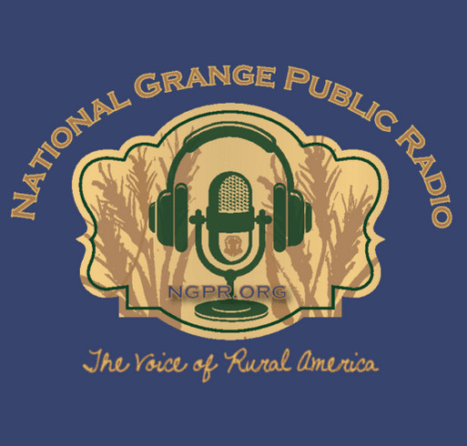 Help National Grange Public Radio get back on air! shirt design - zoomed