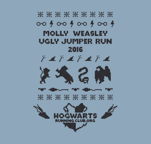 The Molly Weasley Ugly Jumper Run shirt design - zoomed