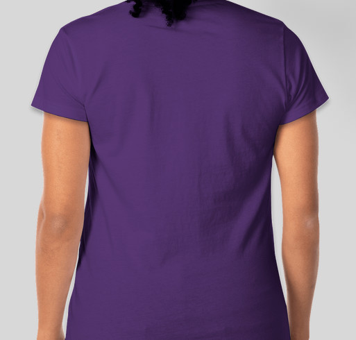 Crazy Bunny Lady Fundraiser - unisex shirt design - back
